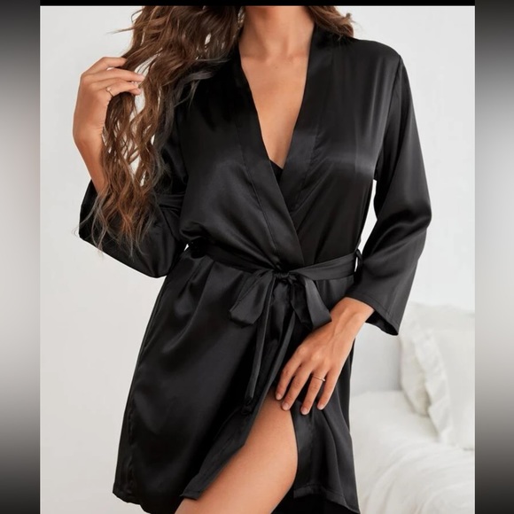 COPY - Black satin rope brand new - Picture 2 of 3